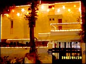 Shristi, Dravid's parental house, is all lit up