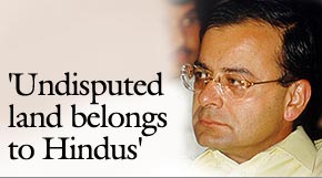 'It's a land that belongs to Hindus'