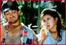 Aamir Khan and Urmila Matondkar in Rangeela