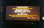 A message before the screening of CCCC at a Bombay cinema hall