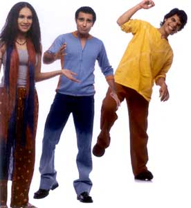 Heeba Shah and cast members of Mango Souffle