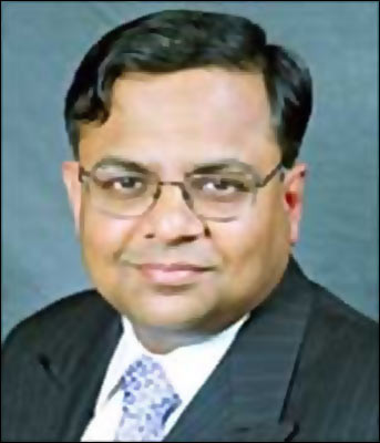 TCS CEO-designate N Chandrasekaran.