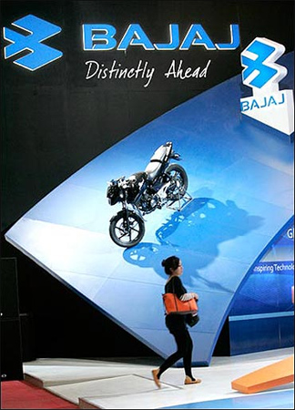 Bajaj Auto's sales decreased.