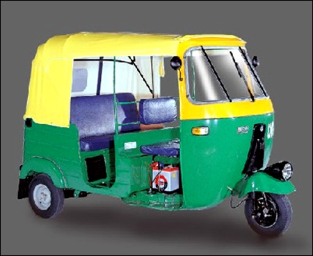 Three-wheeler sales down.