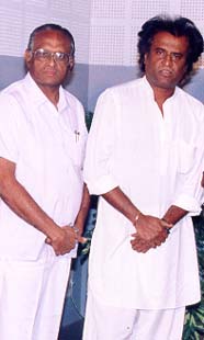 S P Muthuraman with Rajinikanth