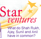 What do Shah Rukh, Ajay, Sunil and Anil have in common?