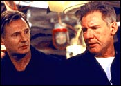 Liam Neeson and Harrison Ford in K-19: The Widowmaker