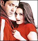 Bobby Deol and Amisha Patel star in Kranti