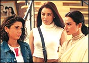 Rekha, Preity Zinta & Mahima Choudhary