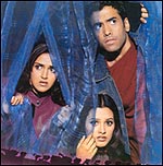 Tusshar Kapoor and Esha Deol in Kucch Toh Hai