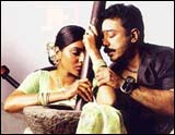 Abirami and Kamal Haasan