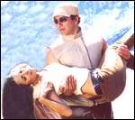 Tabu and Sunny Deol in Jaal