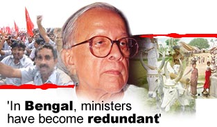'In Bengal, ministers have become redundant'