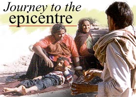 Journey to the epicentre