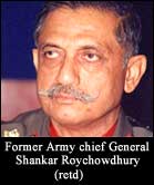 Former Army chief General Shankar Roychowdhury (retd) 