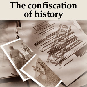 The confiscation of history