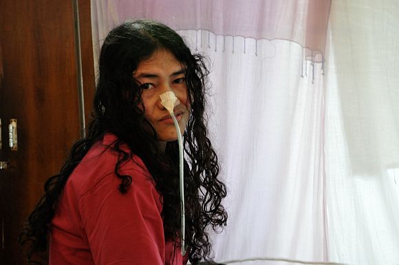 In her hospital ward prison, Irom Sharmila reads books, writes, does yoga