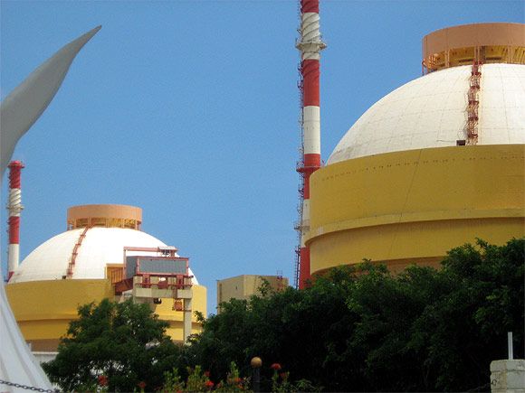 The Koodankulam Nuclear Power Plant has been barricaded by multitudes of armed security personnel