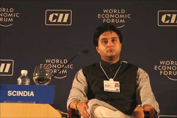 Union Minister Jyotiraditya Scindia