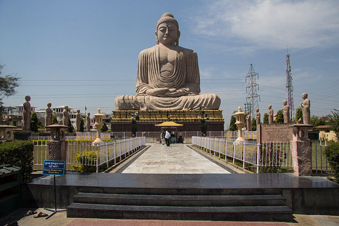 The Mahabodhi temple