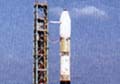 Mobile tower of the polar satellite launch vehicle(PSLV)