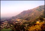 The view of Srinagar of Shankaracharya Hill
