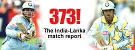 Runs by the ton as India beat Lanka